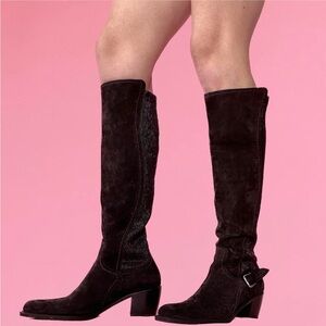 Elegant Black Knee-High Boots